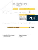 Balance Inicial - 2021