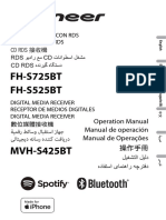 FH-S725BT - Operational Manual