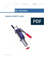 Adash A4910 Lubri Manual Esp