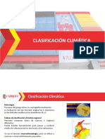 Clasifiación Clímatica