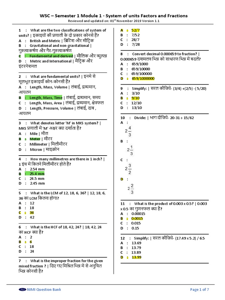 Complete Calculation and Science PDF