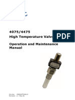 Amot 4075/4475 High Temperature Valve