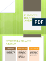 3.-Elementos Del Acto Jurídico