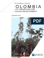 Colombia: Policy Priorities For Inclusive Development