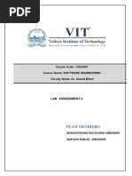 Team Members:: Course Code: CSE3001 Course Name: Software Engineering Faculty Name: Dr. Anand Bihari