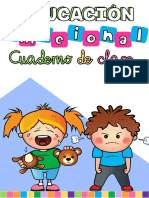 Cuaderno de Educacion Emocional