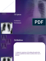 Dyspnea: Mechanism