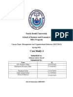 North South University: Case Study-3