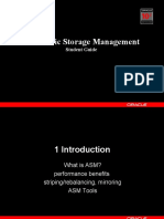 Automatic Storage Management: Student Guide
