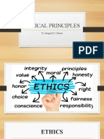 Ethical Principles: Tr. Abegail M. Cabrera