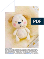 PDF Cute Little Dog Amigurumi Free Crochet Pattern