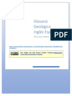 Glosario Geologico Ingles español