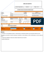 Informe de Desmovilizacion GE-17