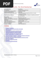 Caesarean Section CS Pre Peri and Post Op Care