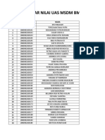 MSDM BM 2 UAS Score List