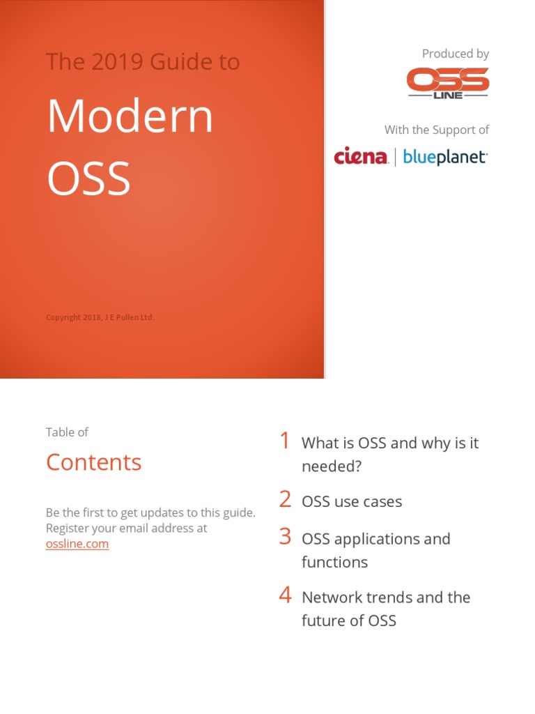 The Guide To Modern OSS 2019 Edition | PDF | Computer Network ...