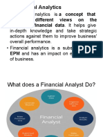 Financial Analytics Is A Concept That