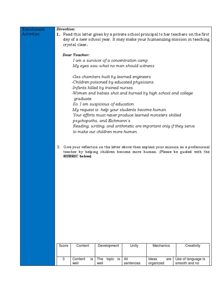 Enrichment Activities The Key To Unlocking Hidden Talents - 23m1nd6