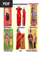 Print Pakaian Tradisional