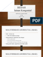 Bedah Malformasi Anorektal - Dr Edu (Rangkuman)