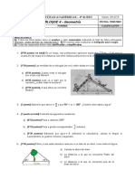 Geometría 4o ESO: Teoremas, ángulos, rectas y sombra