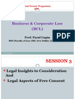 Business & Corporate Law (BCL) : Prof. Parul Gupta