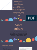 Aztec Culture-Used To.