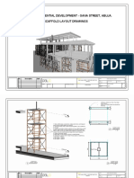 Proposed Residential Development - Gana Street, Abuja. Scaffold Layout Drawings