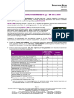 Updates For Furniture Test Standards (2) - EN 581-2:2009