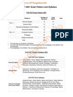 Kvsangathan - Info: Kvs PGT 2021 Exam Pattern and Syllabus