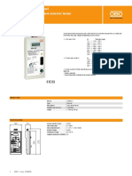 Technical Data Sheet: ISOLAB Measuring System Arrestor Tester Item No. 5096812