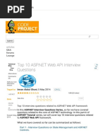 Web API Interview Questions - CodeProject