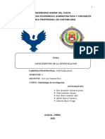 Antecedentes de La Investigacion Al