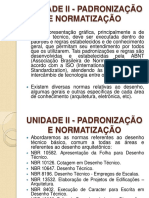 Normas e padrões para desenho técnico e arquitetônico