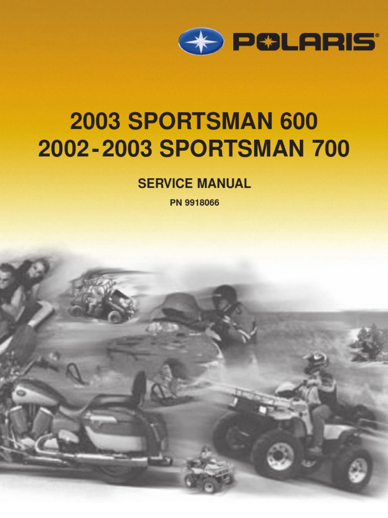 2002 Polaris Sportsman 700 Service Manual | PDF | Gallon