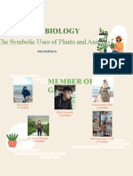 The Symbolic Uses of Plants and Animals - Kelompok 8 - Kelas B