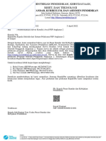 Surat Pemberitahuan Survei Kondisi Awal PSP 2