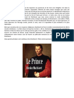 Exposé La Doctrine Politique de Nicolas Machiavel