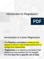 Intro Linear Regression Manual Computation Quiz