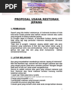 pRoposaL Usaha Makanan Cepat Saji