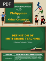 Multigrade Education in Philippines vs. Other Countries