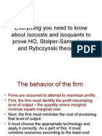 Isocosts Isoquants and Proofs