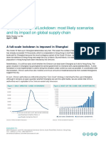 Shanghai Lockdown Impact On Global Supply Chain