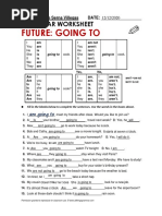 Present Continuous For Future Plans Worksheet | PDF