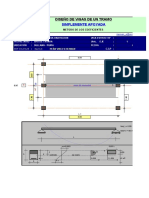 DISEÑO DE VIGA DE UN SOLO TRAMO (Metodo de Los Coeficientes)