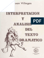 Juan Villegas - Interpretacion y analisis del texto dramatico