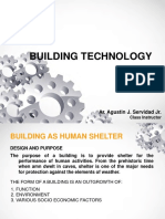 Building Technology: Ar. Agustin J. Servidad JR