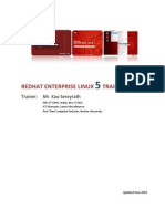 Basic Redhat Enterprise Linux 5 Training