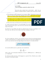 Calc 1 HW #3: Find rate water level rising in cup