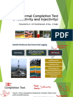 Geothermal Completion Test Analysis